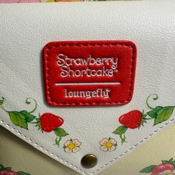 Loungefly Strawberry Shortcake Envelope Mini Backpack Cute Kawaii Cartoon Retro - Picture 5 of 16